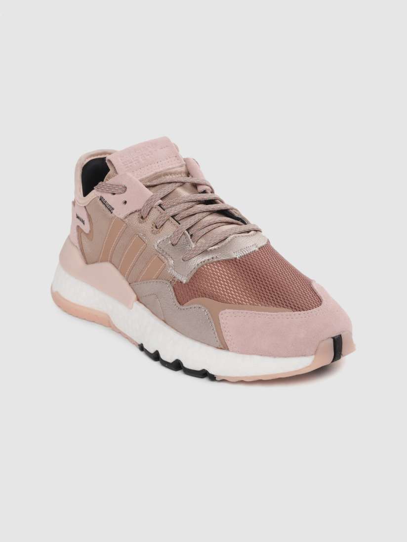 Buy ADIDAS Originals Women Pink Woven Design Nite Jogger Sneakers Casual Shoes for Women 10394763 Myntra