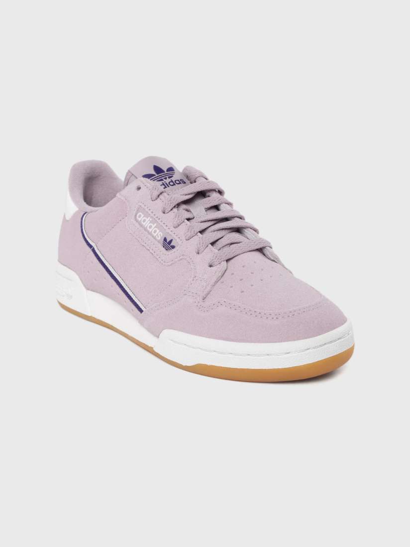 Buy ADIDAS Originals Women Purple Continental 80 Solid Suede Sneakers Casual Shoes for Women 10394883 Myntra