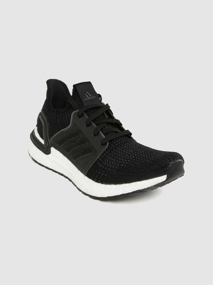 Women's black and white ultra boost 19 sale