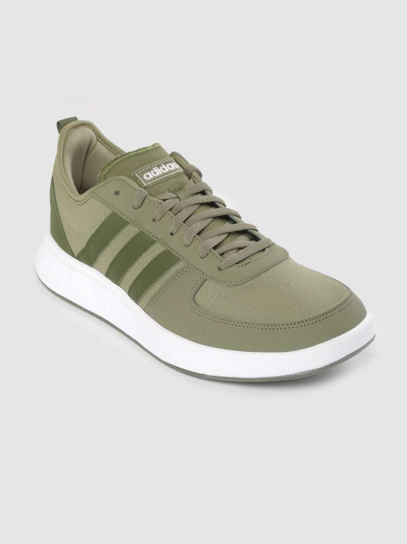 Adidas mens olive green shoes outlet