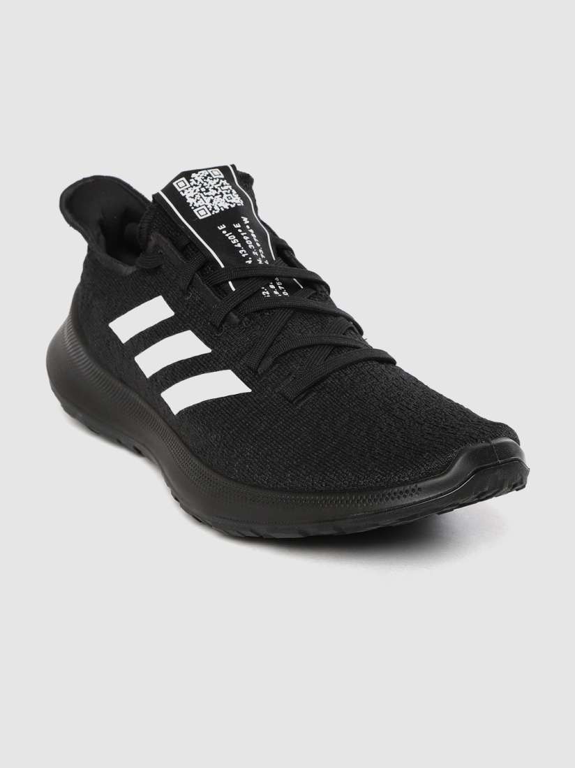 Buy ADIDAS Men Black Sense Bounce Woven Design Running Shoes Sports Shoes for Men 10395719 Myntra