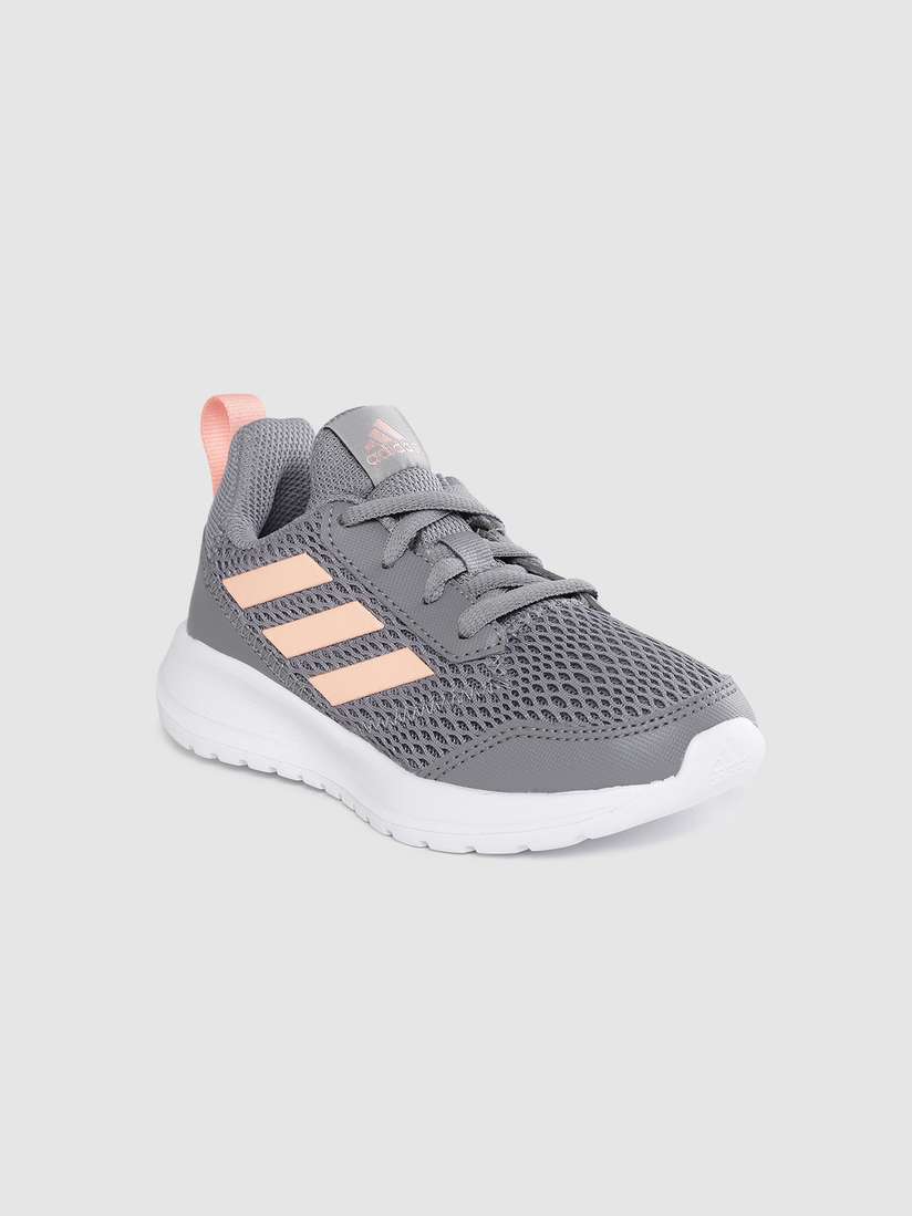 Myntra Boys Grey Adidas ADIDAS Boys Grey Alta Running Shoes
