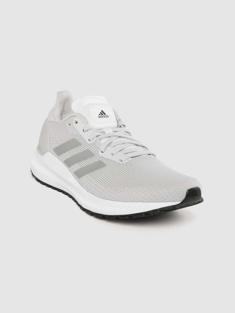Adidas running solar blaze trainers in black store