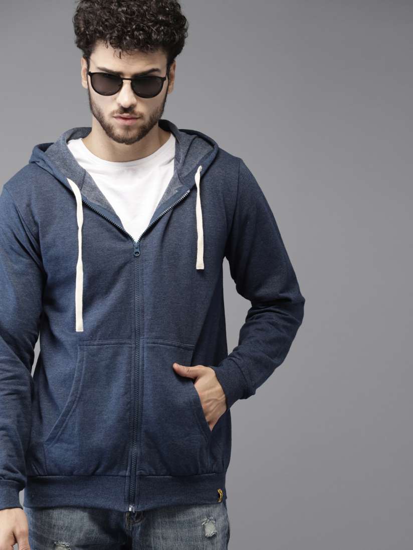 Campus sutra full sleeve solid men's sweatshirt new arrivals