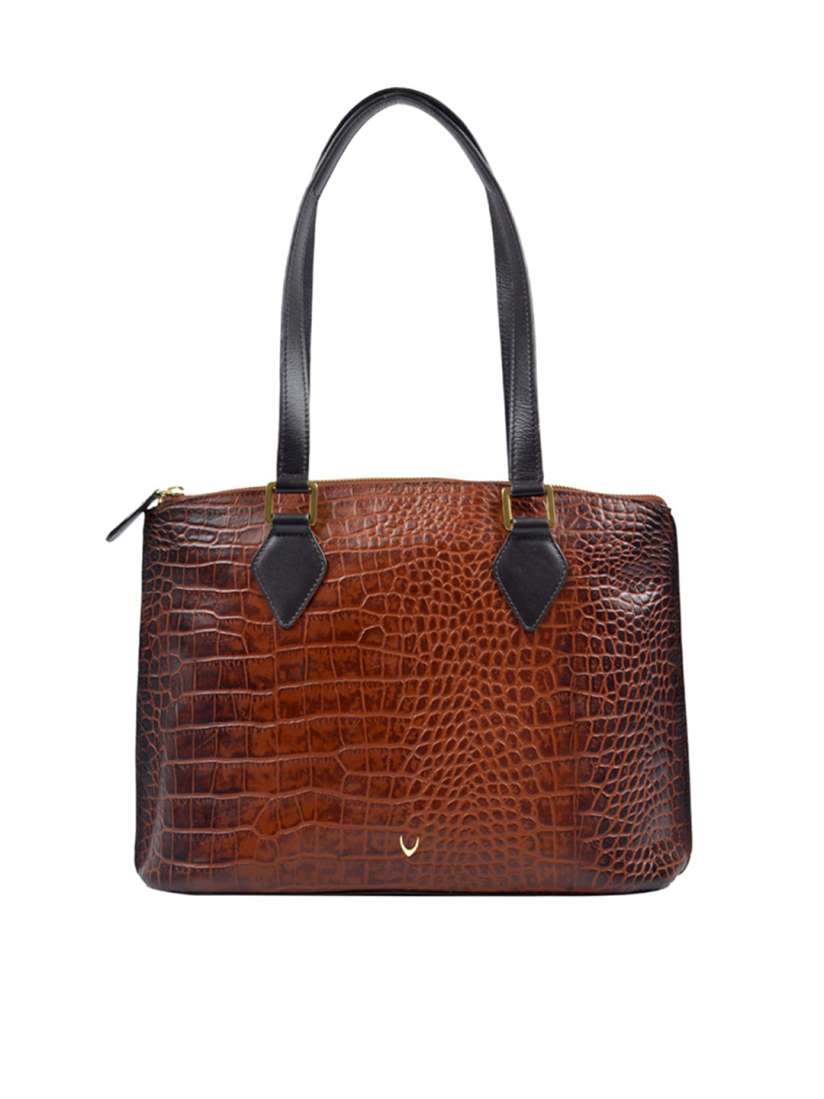 Buy Hidesign Tan Textured Leather Shoulder Bag Handbags for Women 10421210 Myntra