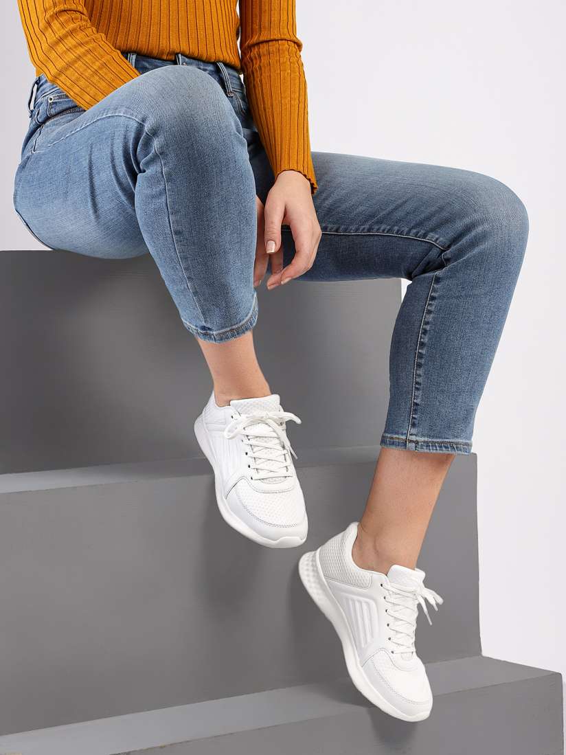 Buy Mast Harbour Women White Sneakers Casual Shoes for Women 10426294 Myntra
