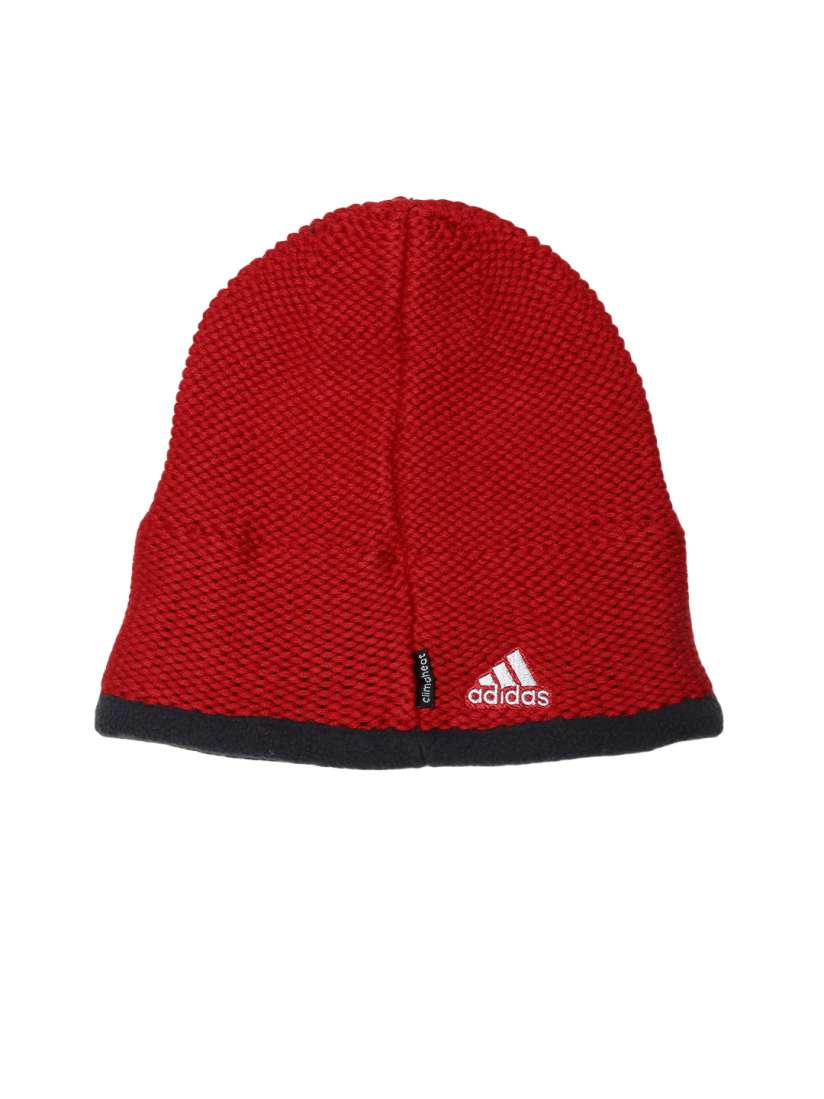 Buy ADIDAS Unisex Red Manchester United Beanie Caps for Unisex 1043220 Myntra