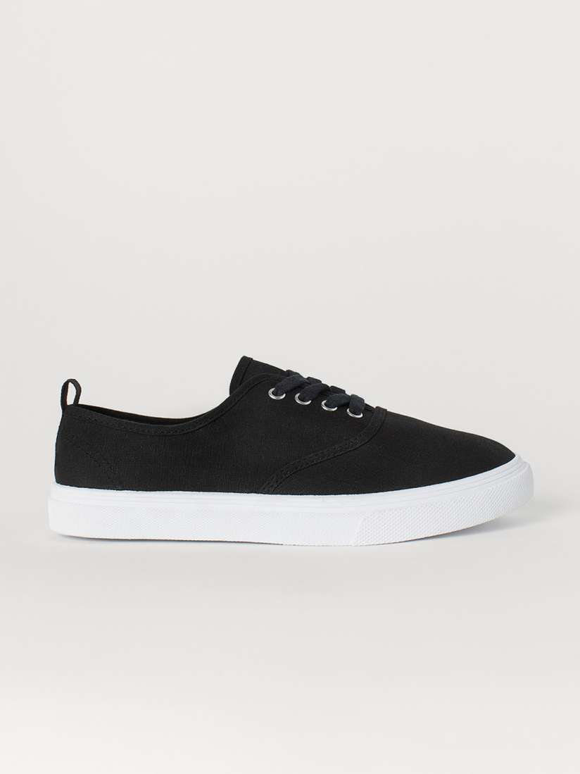 Buy H M Women Black Solid Trainers Casual Shoes for Women 10435572 Myntra