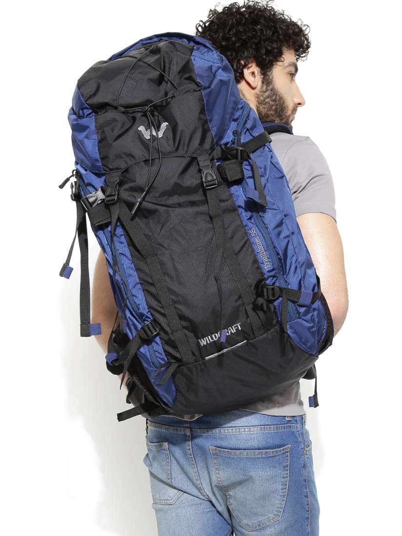 Buy Wildcraft Unisex Blue Black Trailblazer Plus Rucksack Rucksacks for Unisex 1044063 Myntra