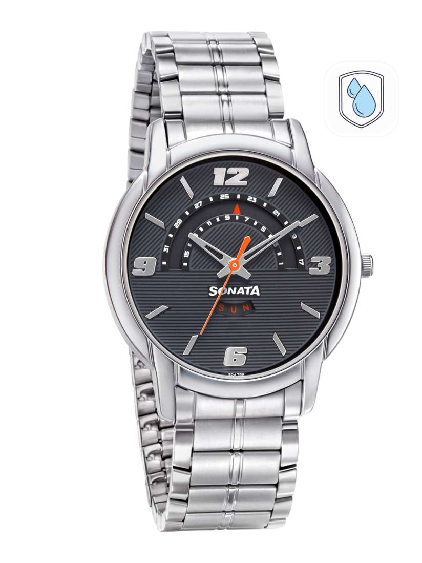 Buy Sonata RPM Men Grey Analogue watch 77031SM06 Watches for Men 10461960 Myntra