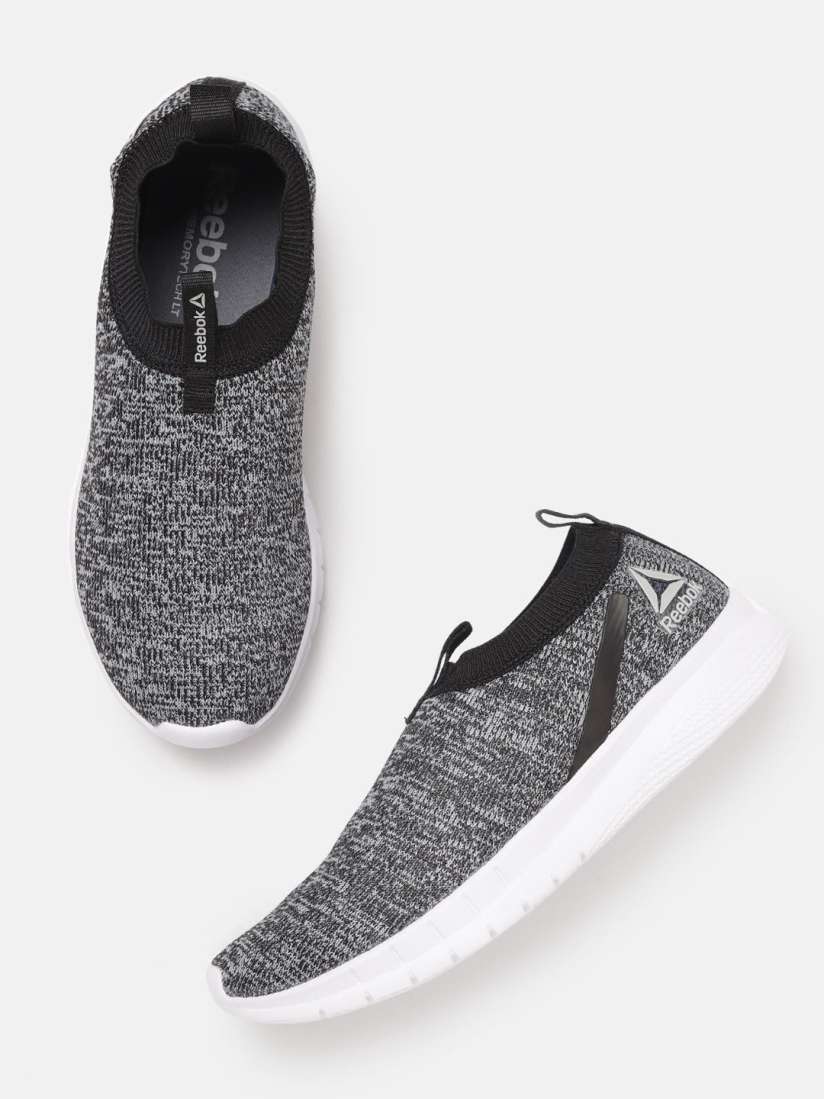 Reebok men's delta slip on running shoes sales