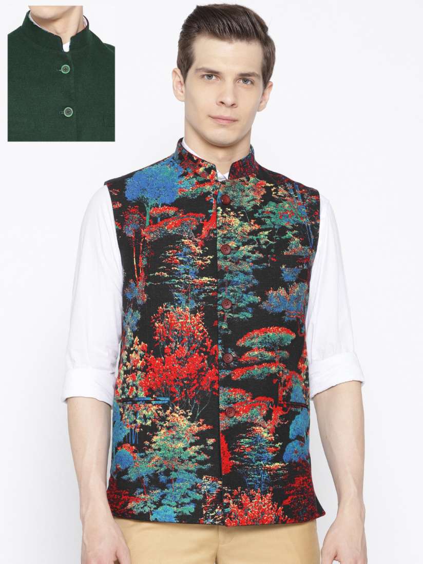 Nehru jacket on myntra store