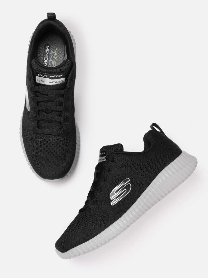 Skechers elite flex clear leaf trainers sale
