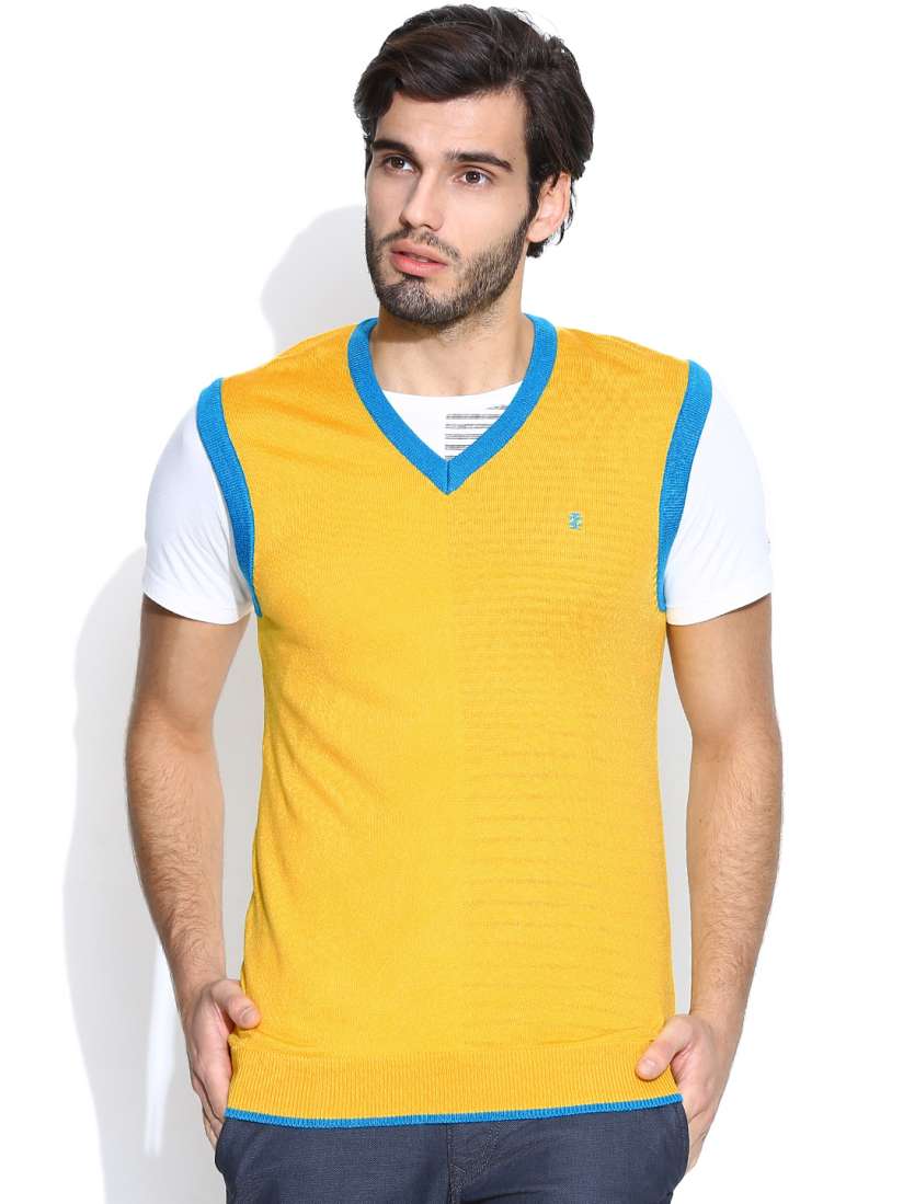 Izod yellow sweater shop