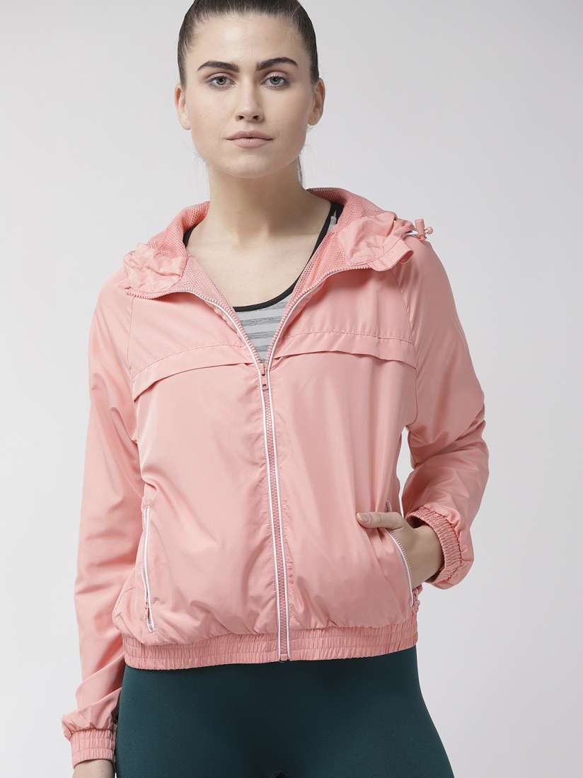 Forever 21 pink windbreaker discount