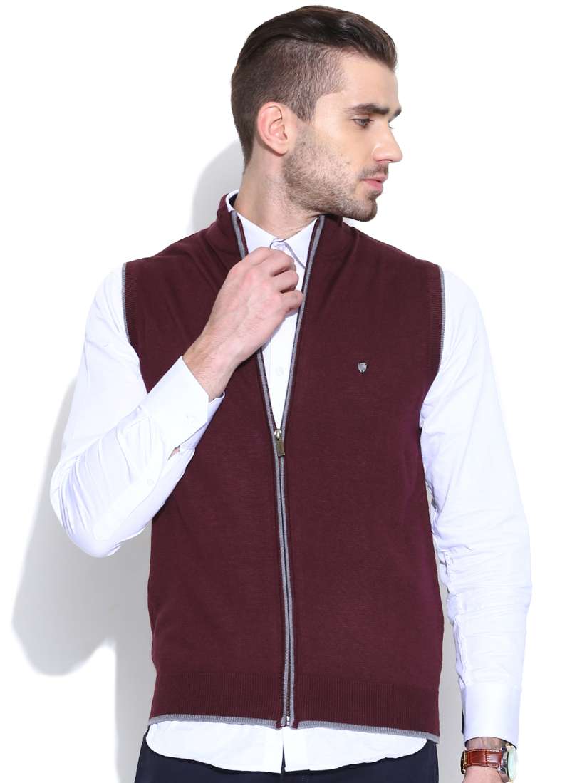 Wine coloured cardigan on sale