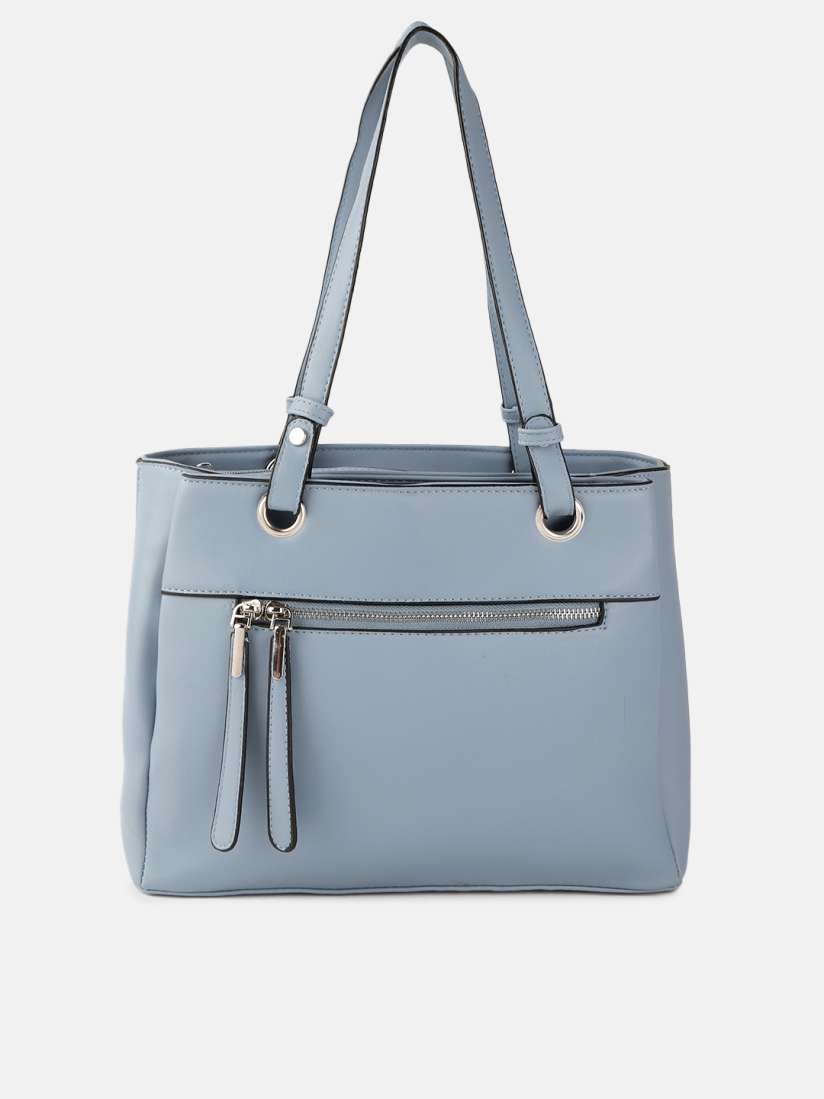 Buy DressBerry Blue Solid Shoulder Bag Handbags for Women 10521154 Myntra