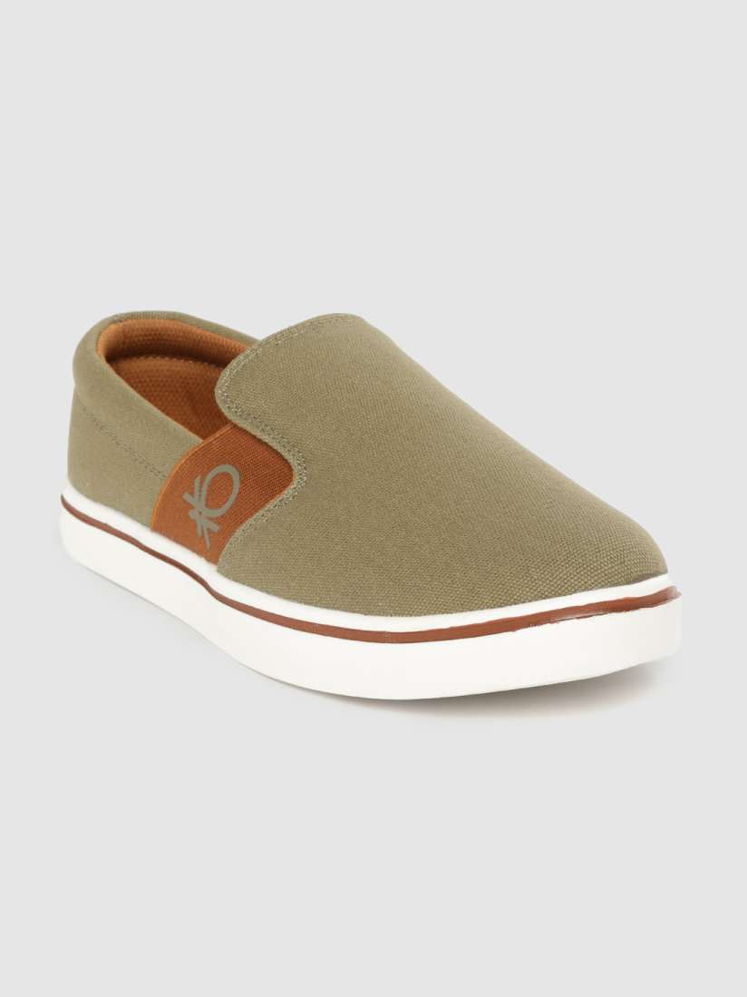 United colors of benetton slip on shoes on sale