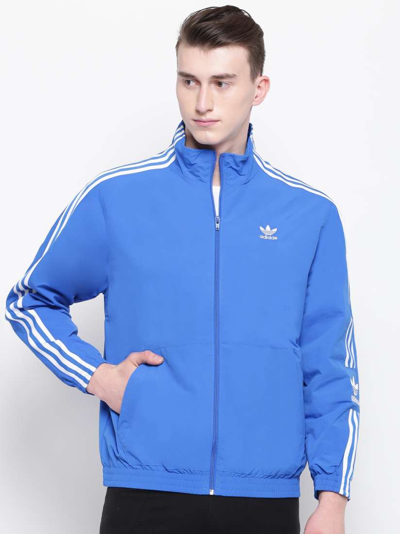 Buy ADIDAS Originals Men Blue Woven Track Jacket Jackets for Men 10528730 Myntra