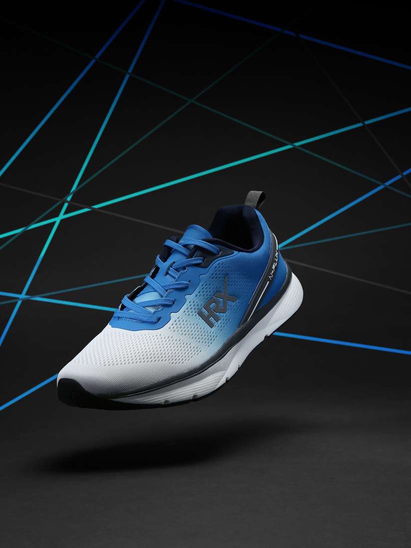 Hrx by hrithik roshan blue running shoes 2025