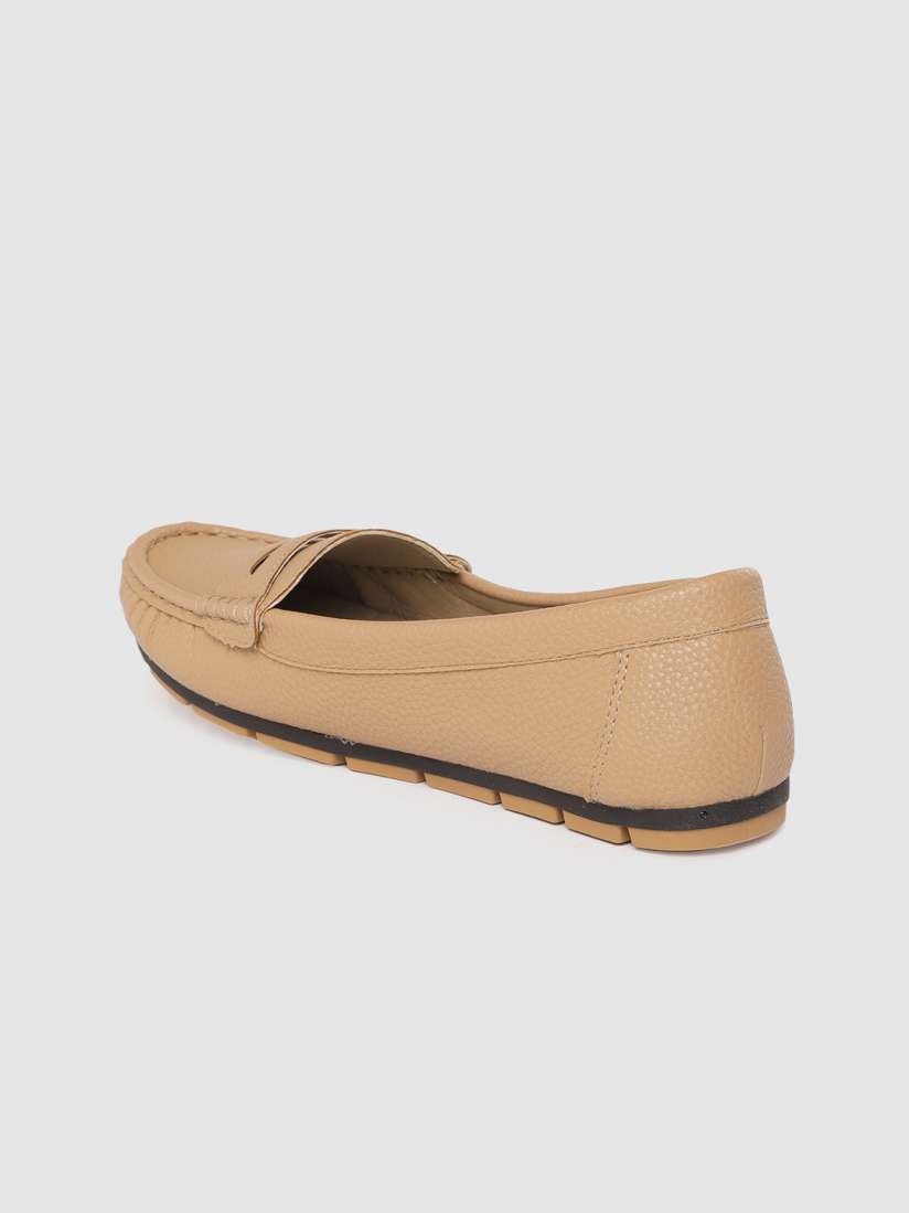 Buy CERIZ Women Nude Coloured Loafers Casual Shoes for Women 10541576 Myntra