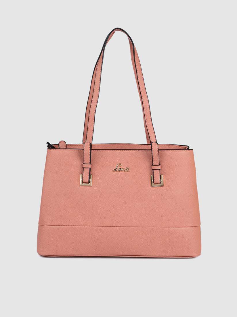 Buy Lavie Peach Coloured Solid Shoulder Bag Handbags for Women 10543904 Myntra