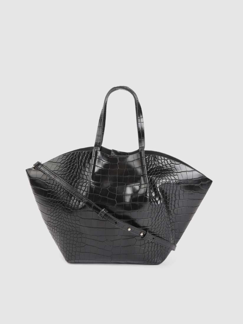 Mango croc bag deals