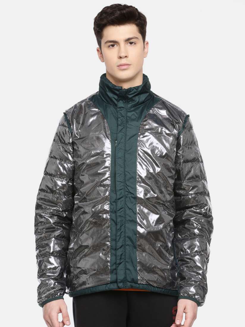 Buy Columbia Men Teal Blue Silver Toned Cascade Peak II Outdoor Reversible Hiking Puffer Jacket Jackets for Men 10552998 Myntra