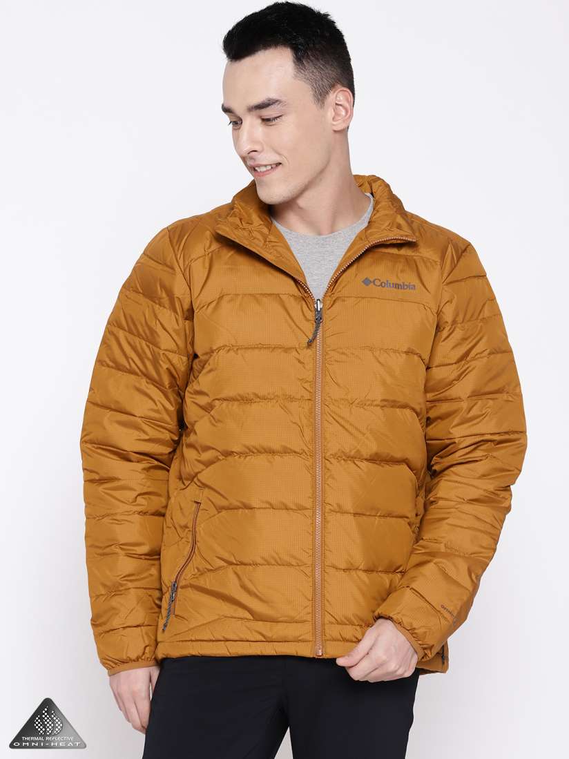 Buy Columbia Men Mustard Yellow Cascade Peak II Hiking Jacket Jackets for Men 10553050 Myntra