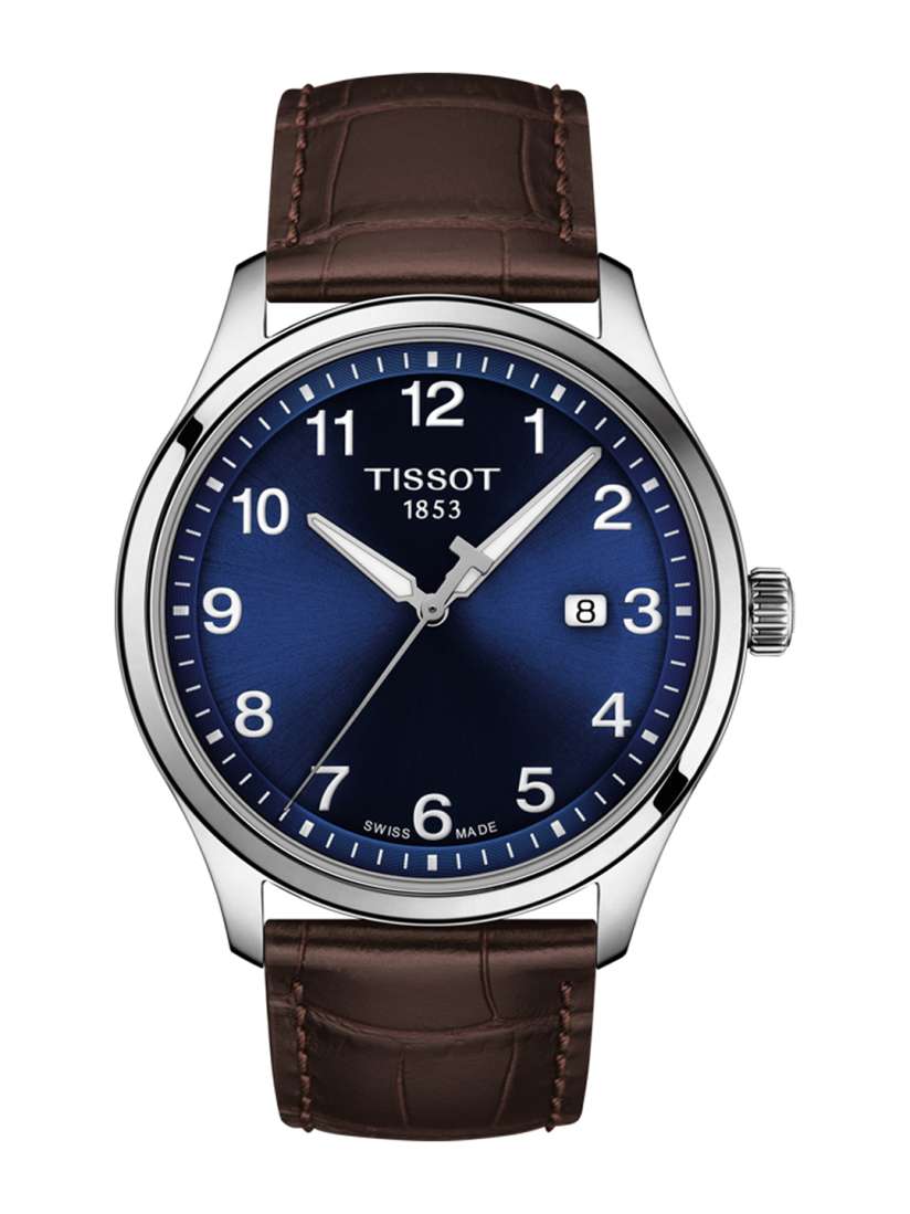 Buy TISSOT Men Navy Blue Gent XL Classic Swiss Analogue Watch T1164101604700 Watches for Men 10557296 Myntra