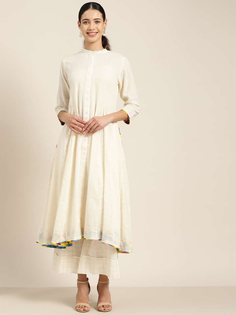 Sangria white anarkali hot sale