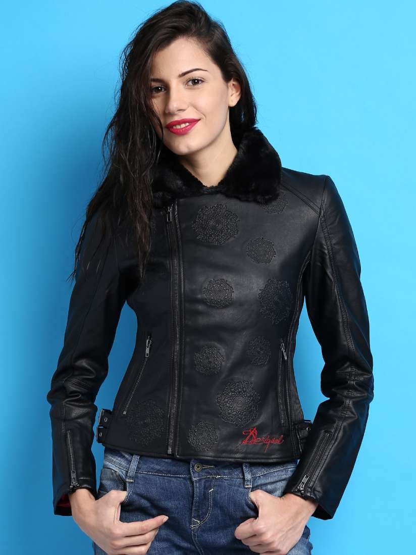 Desigual black jacket clearance