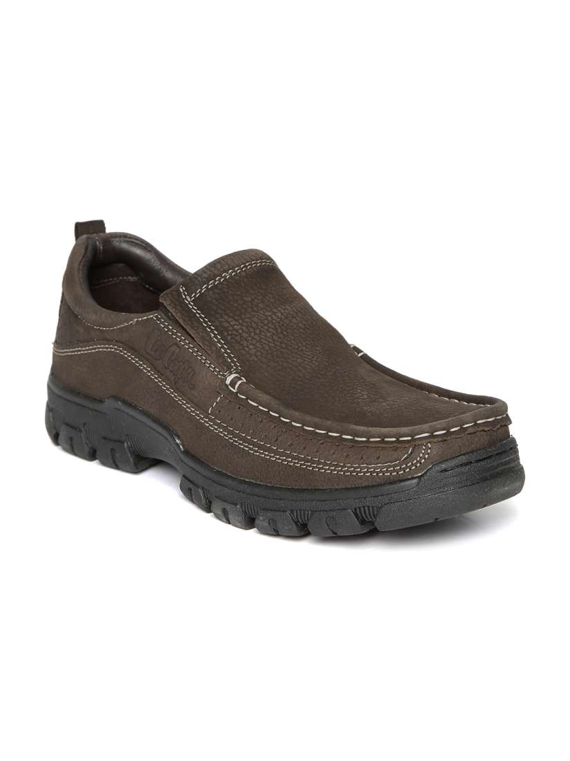 Buy Lee Cooper Men Coffee Brown Leather Casual Shoes Casual Shoes for Men 1057503 Myntra