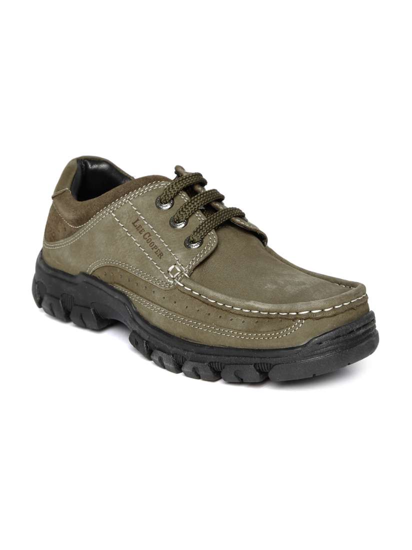 Lee cooper olive green shoes best sale