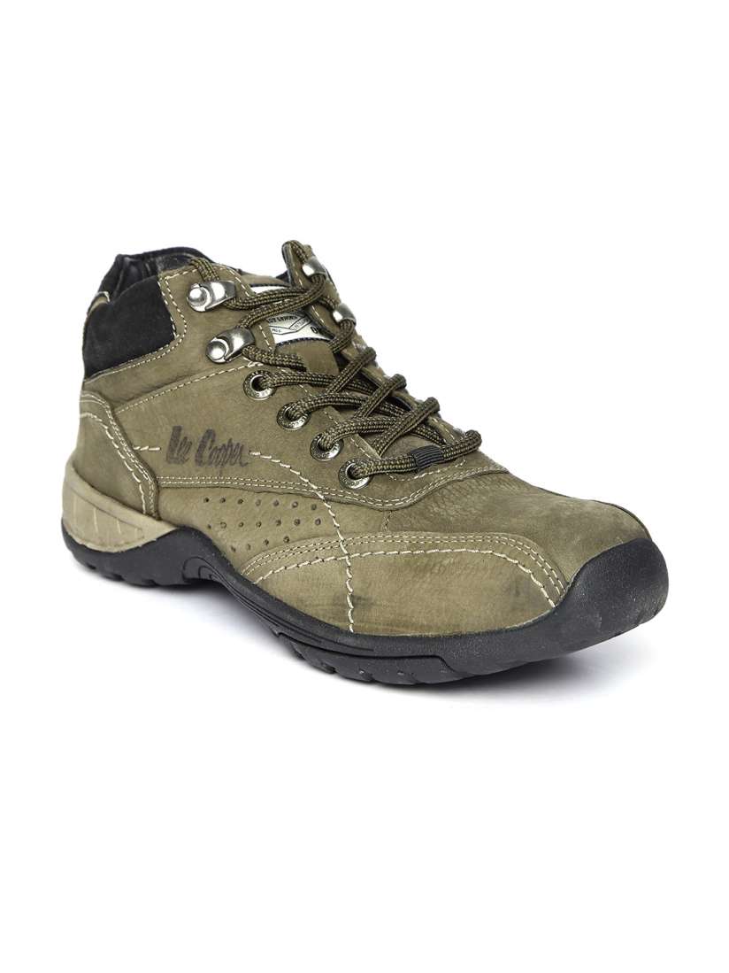Lee cooper olive green shoes on sale
