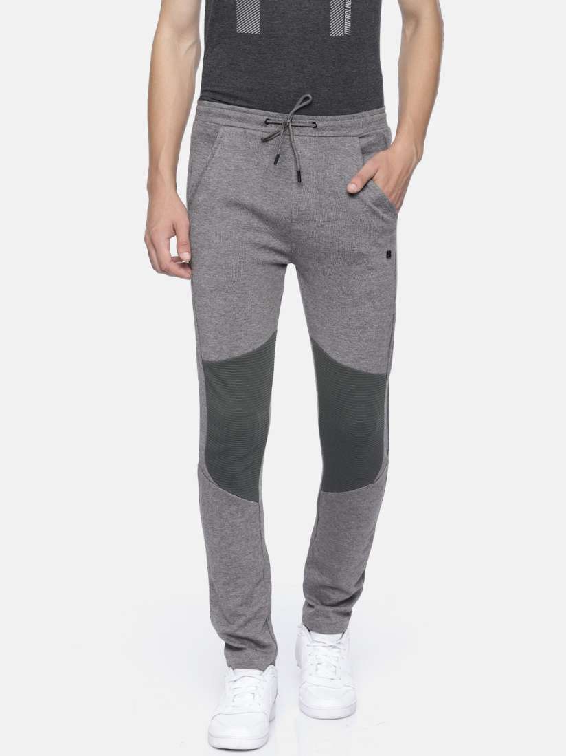 Buy Proline Active Men Grey Melange Slim Fit Solid Track Pants Track Pants for Men 10575500 Myntra