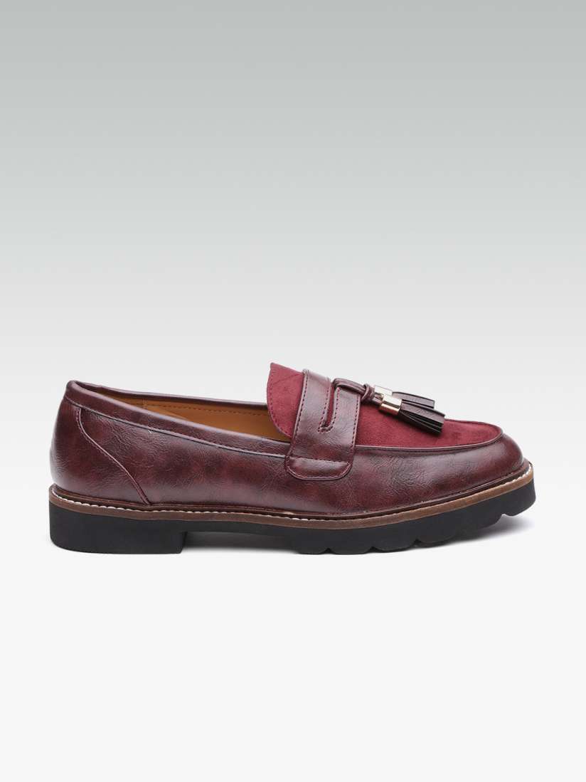 Dorothy perkins burgundy shoes discount