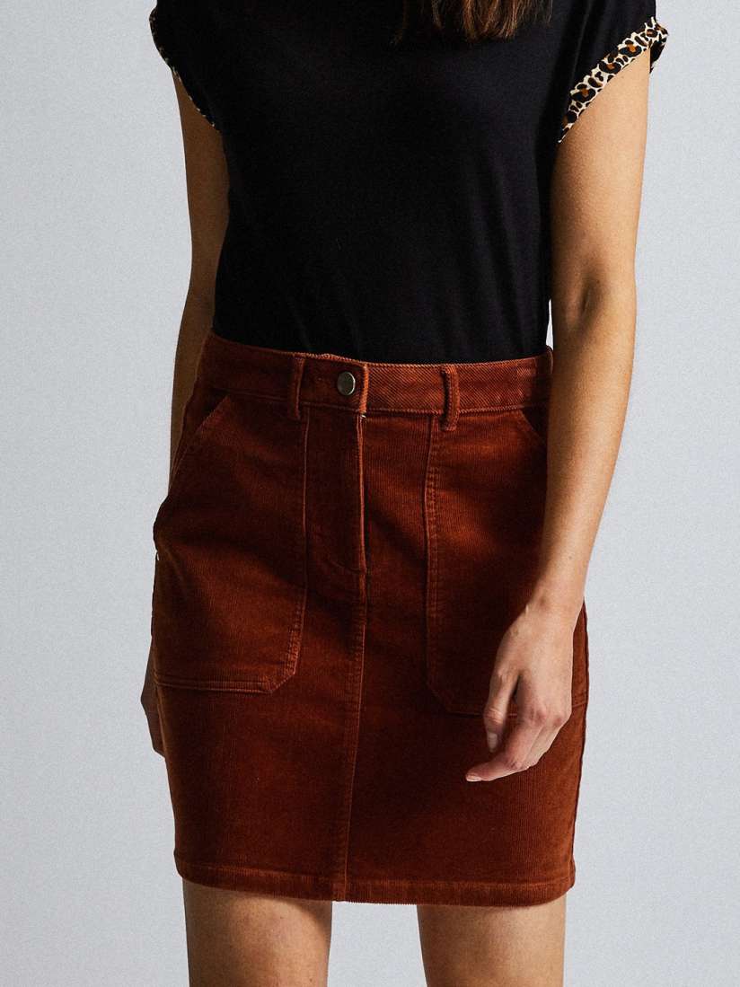 Corduroy skirt dorothy perkins top