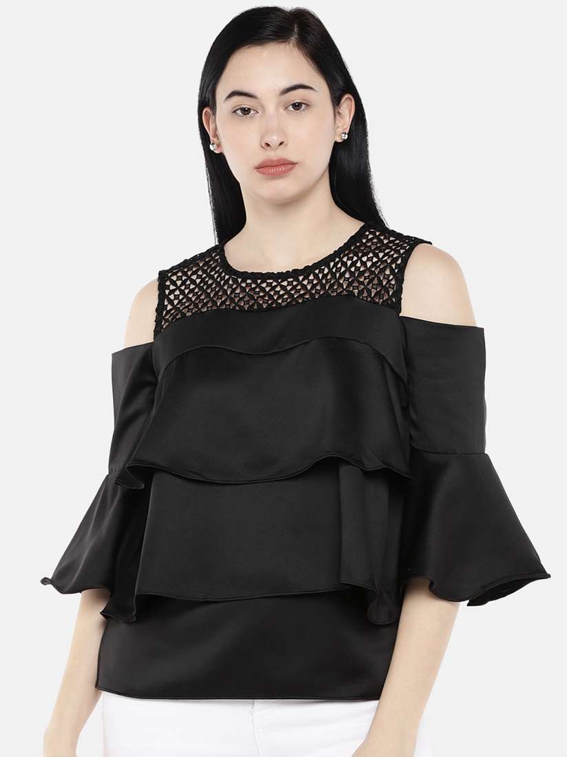 Tops for jeans myntra 2025