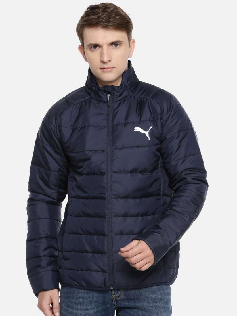 Buy Puma Men Navy Blue Solid WarmCell Ultralight Puffer Jacket Jackets for Men 10595922 Myntra