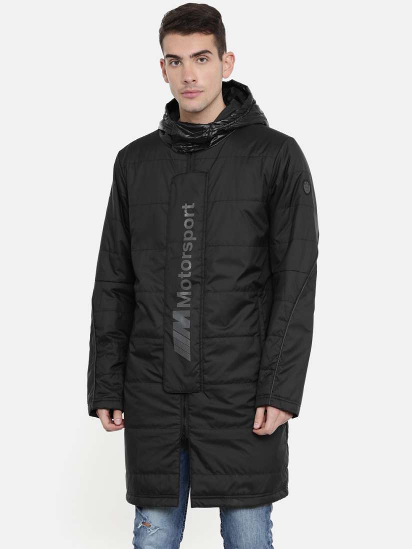 Buy Puma Men Olive Green Solid BMW MMS RCT Padded Longline Jacket Jackets for Men 10595946 Myntra