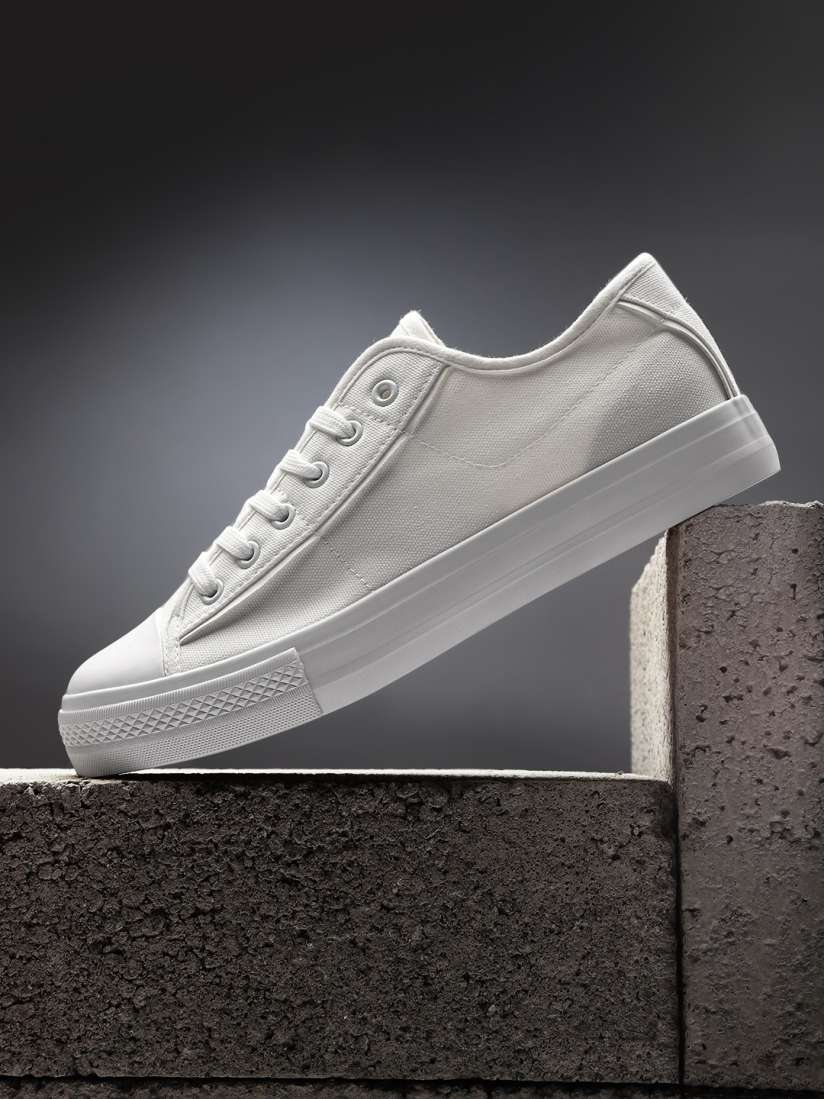 Buy The Roadster Lifestyle Co Men Off White Solid Sneakers Casual Shoes for Men 10611164 Myntra