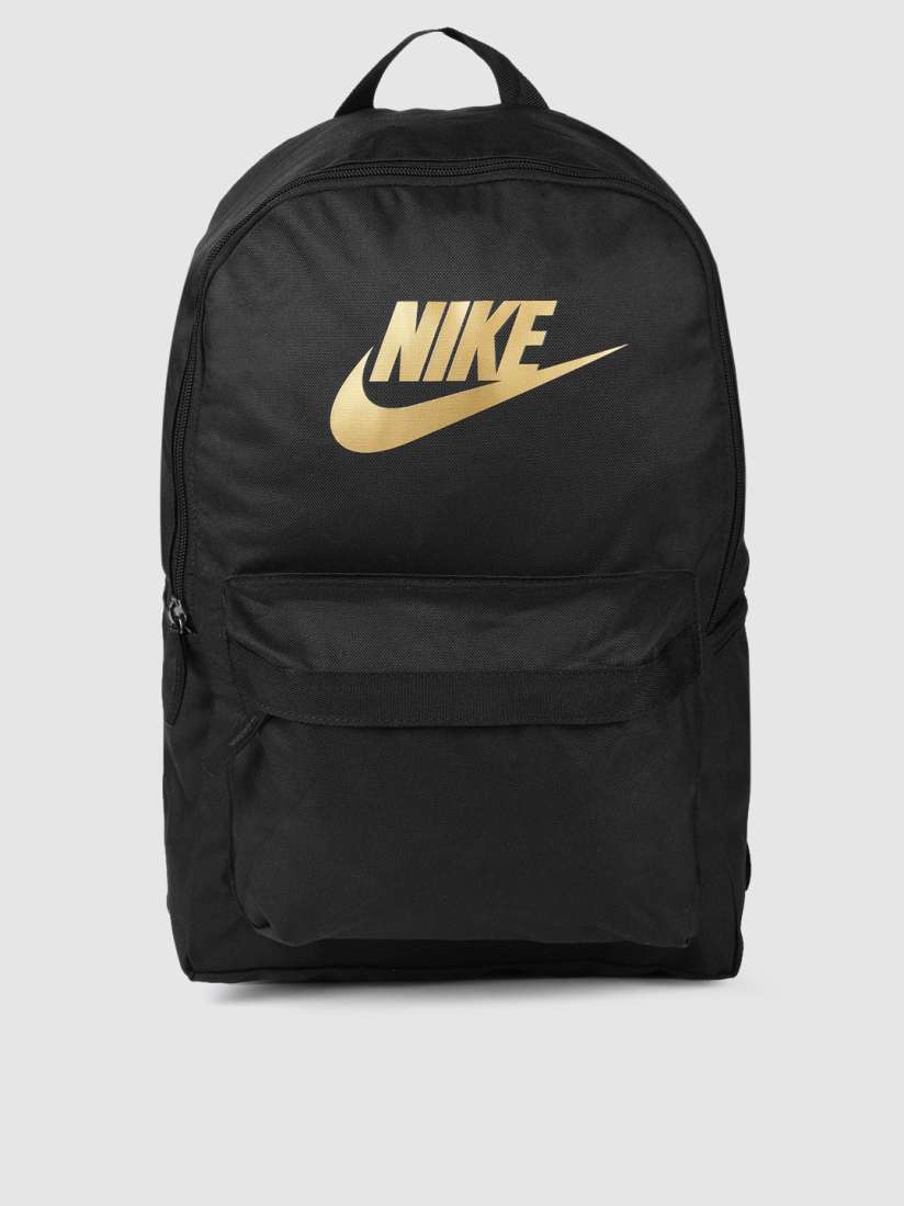 Buy Nike Unisex Black Heritage Solid Backpack Backpacks for Unisex 10638324 Myntra
