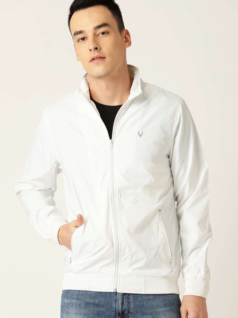 Allen solly white jacket store