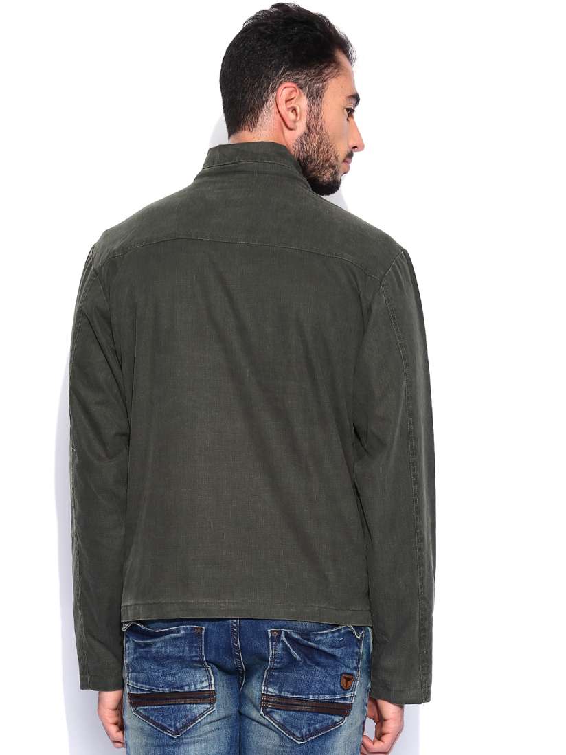Buy Flying Machine Charcoal Grey Jacket Jackets for Men 1065868 Myntra