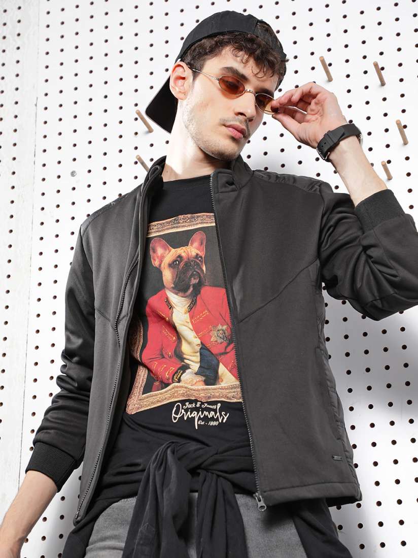 Buy Flying Machine Men Black Solid Tailored Jacket Jackets for Men 10660126 Myntra