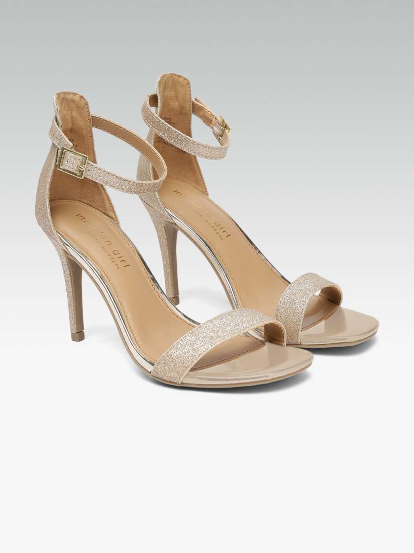 Buy Steve Madden Women Gold Toned Embellished Heels Heels for Women 10683386 Myntra