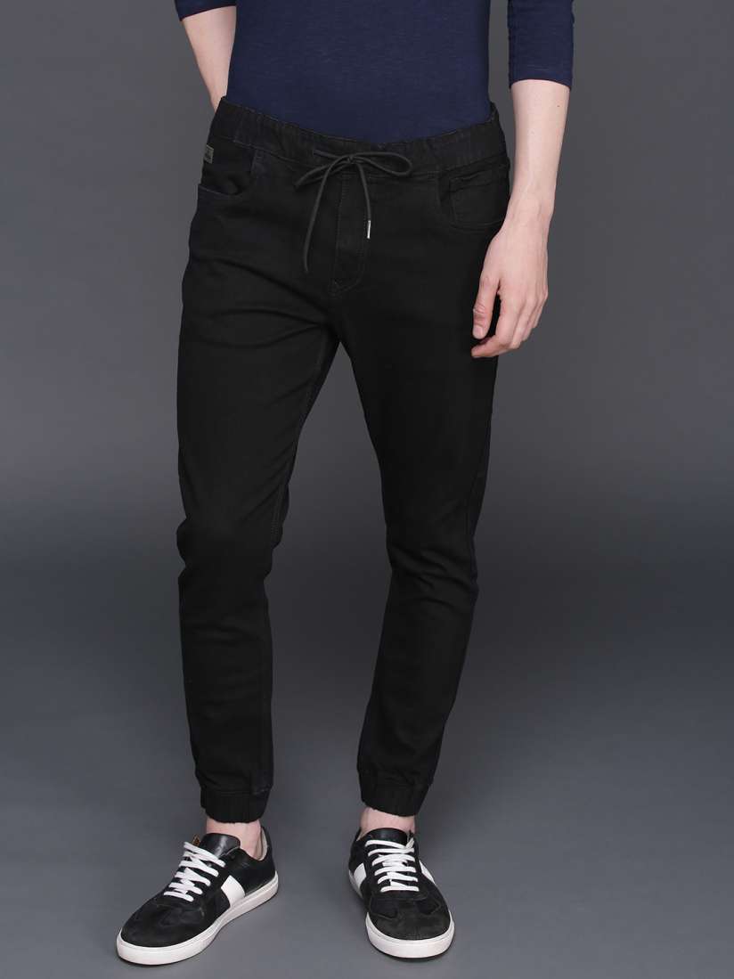 Wrogn jeans joggers cheap