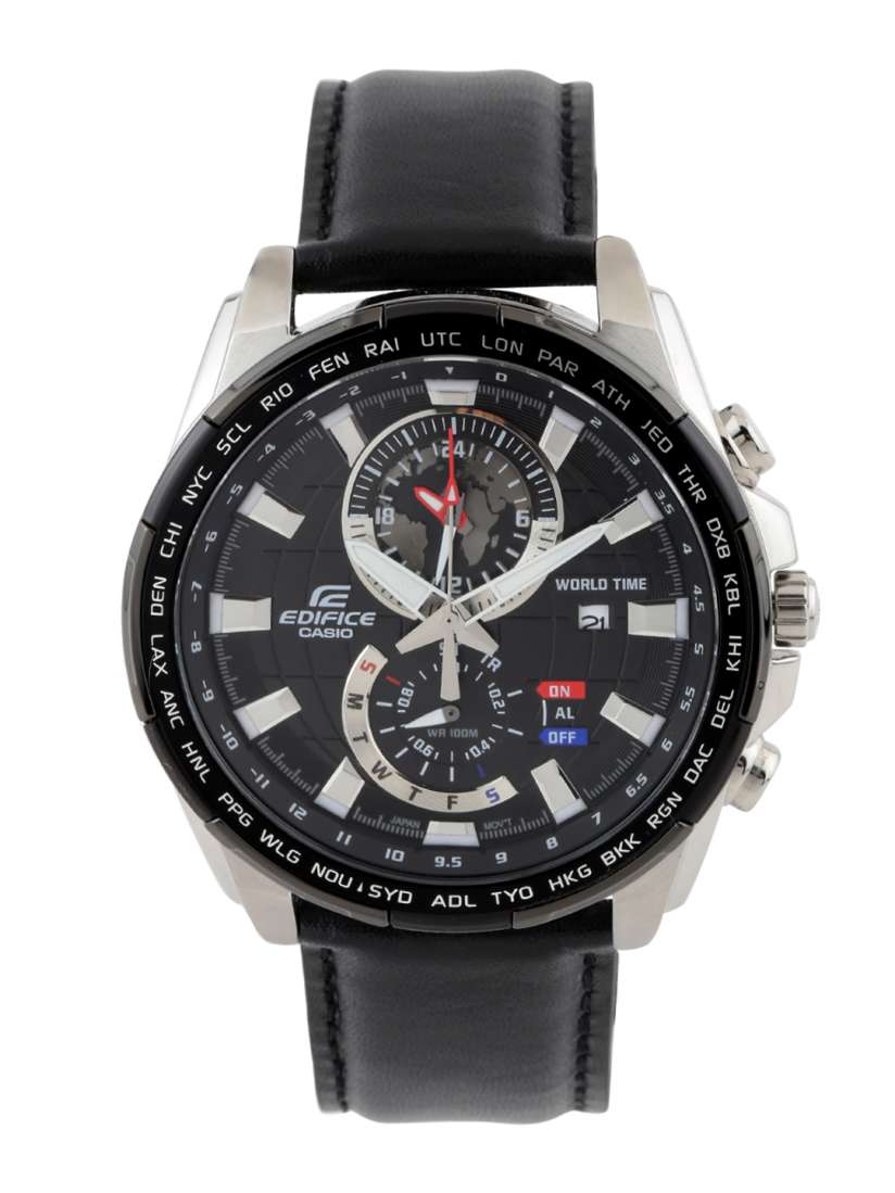 Buy CASIO Edifice Men Black Dial Chronograph Watch EFR 550L 1AVUDF EX264 Watches for Men 1068922 Myntra