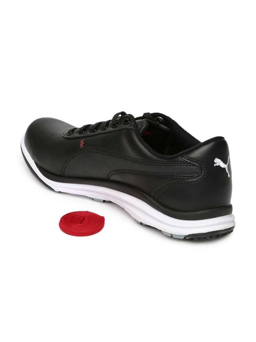 Buy PUMA Men Black BioDrive Leather Waterproof Golf Shoes Sports Shoes for Men 1069099 Myntra